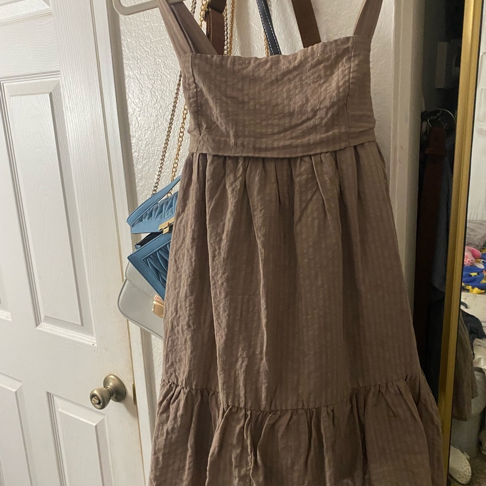 Mini Brown Dress